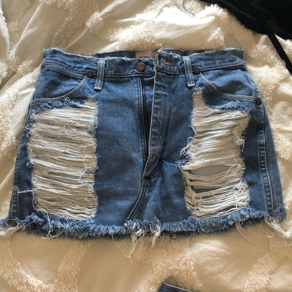 LF jean skirt